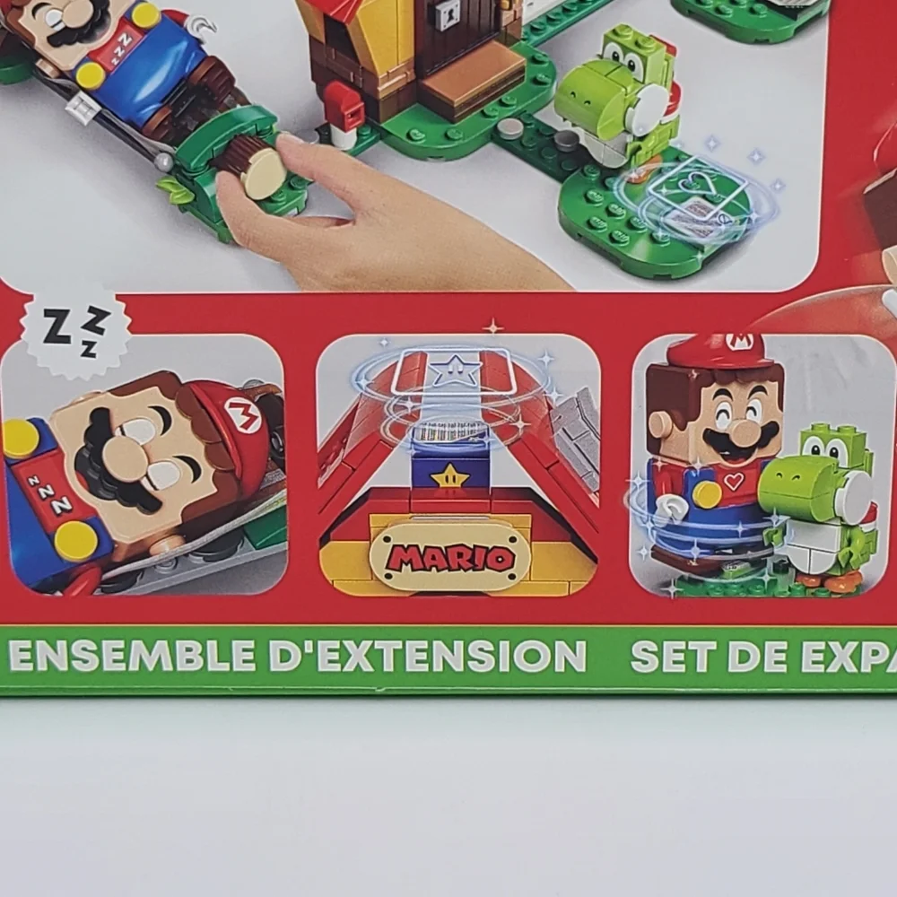 Lego Super Mario Mario's House & Yoshi Expansion Set 71367 205 pc New in Box